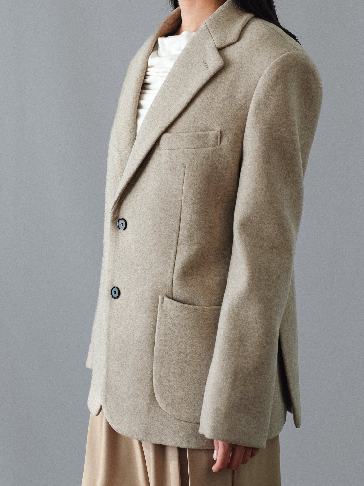 Jae Blazer, Cream Beige